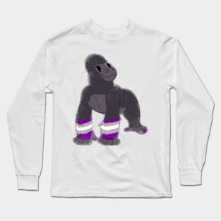 Greysexual Gorilla! Long Sleeve T-Shirt